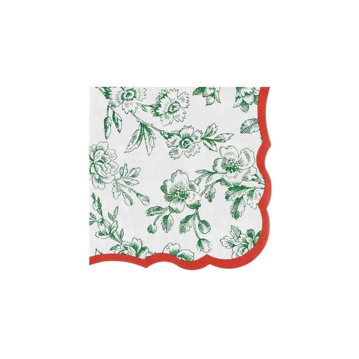 Toile De Jouy Large Napkins-Set of 16