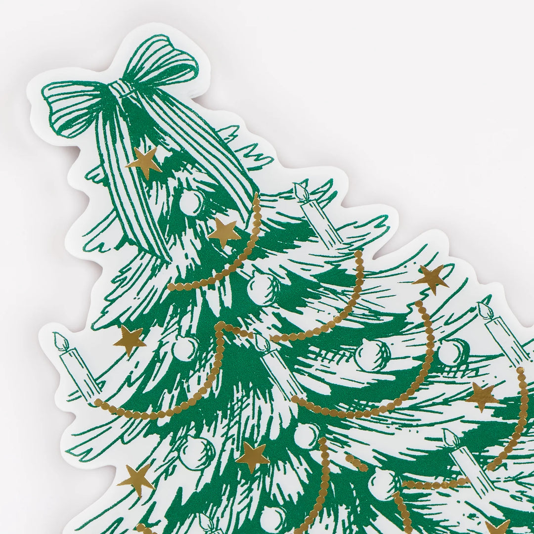 Toile De Jouy Tree Napkins-Set of 16