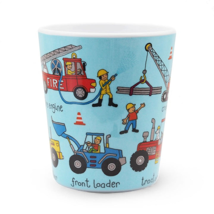 Trucks Malamine Kids Beaker
