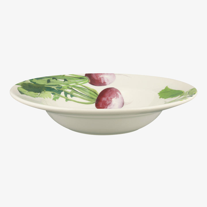 Vegetable Garden Turnip Soup Plate