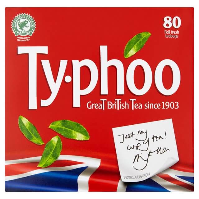 Typhoo Tea Teabags, 80 ct.