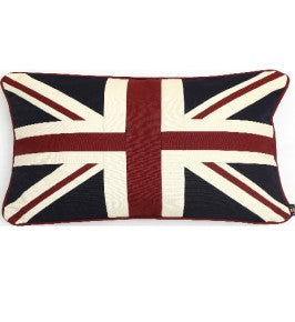 Union Jack 15 x 30 inch Large Lumbar Pillow