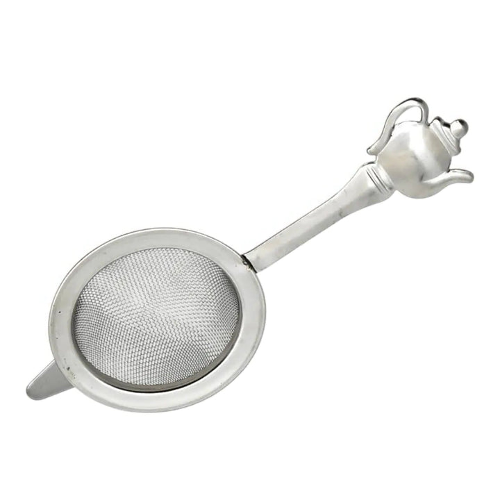 Stainless Steel Tea Strainer with Teapot Shaped Handle