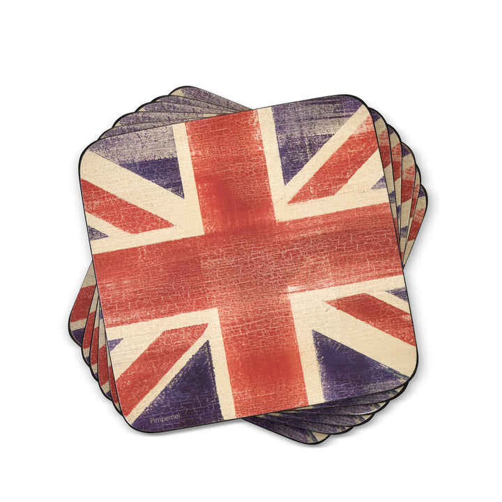 Pimpernel Union Jack Coasters - Set of 6