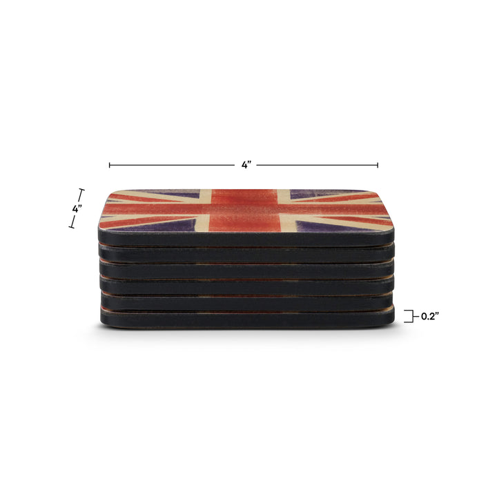 Pimpernel Union Jack Coasters - Set of 6
