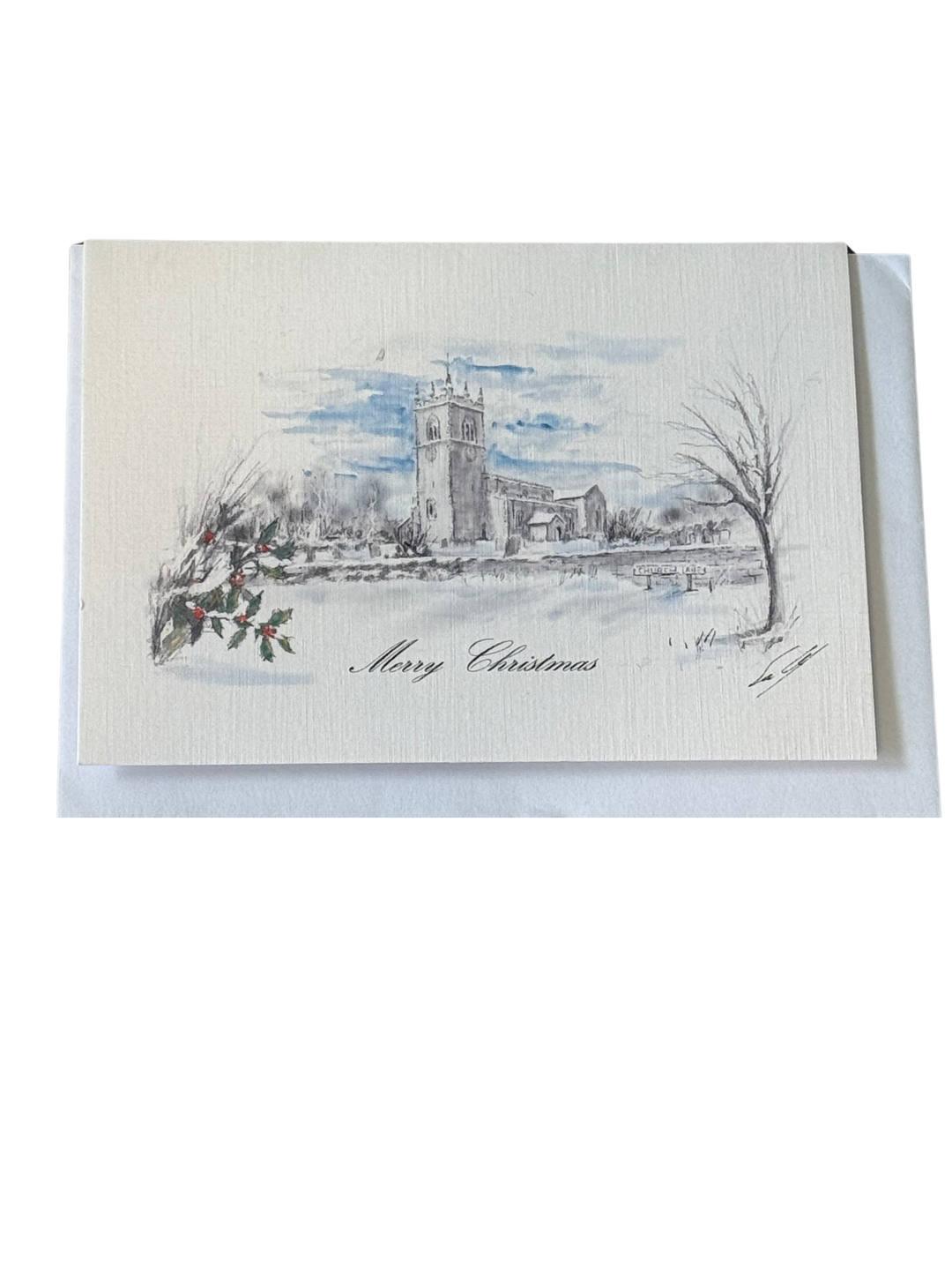 All Saints Church, Yorkshire Seasonal Greetings Card