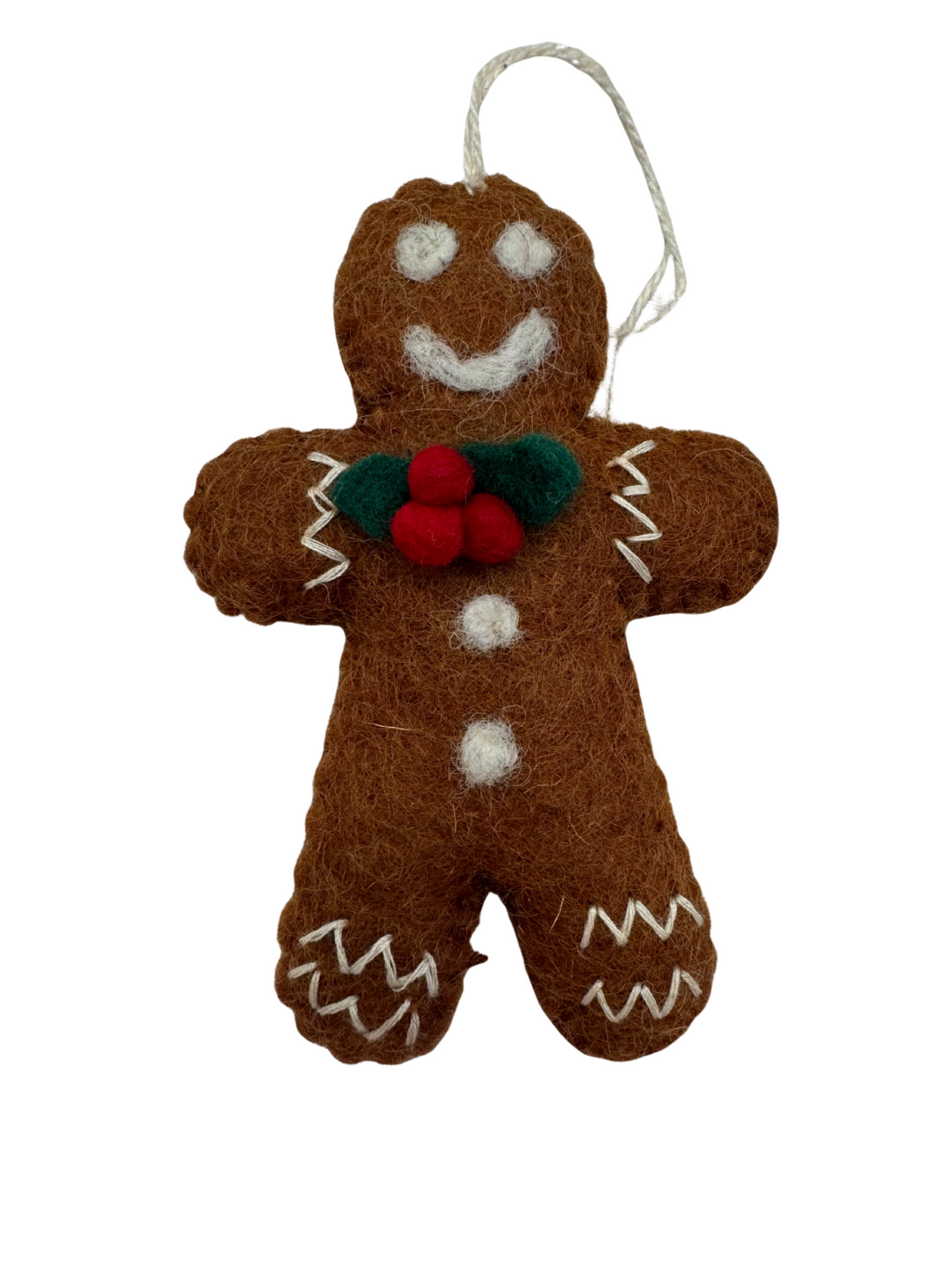 Gingerbread Person Felt Decoration