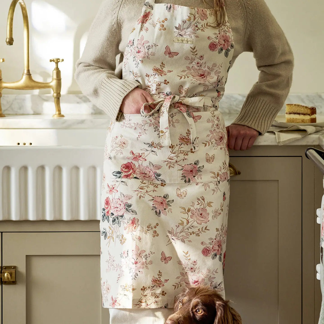 Vintage Rose Adult Apron