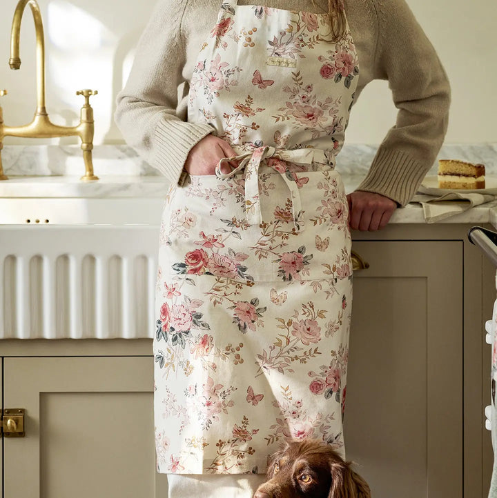 Vintage Rose Adult Apron
