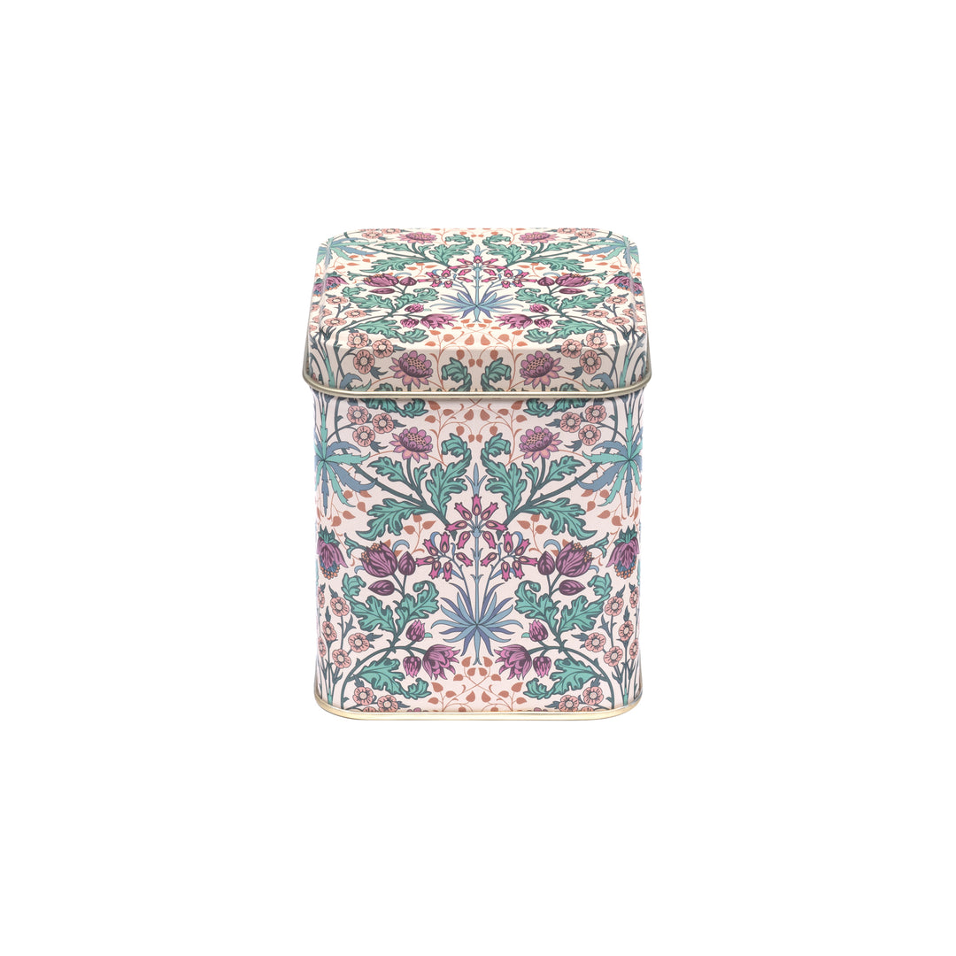 William Morris Arts & Crafts Hyacinth Mini Tea Tin
