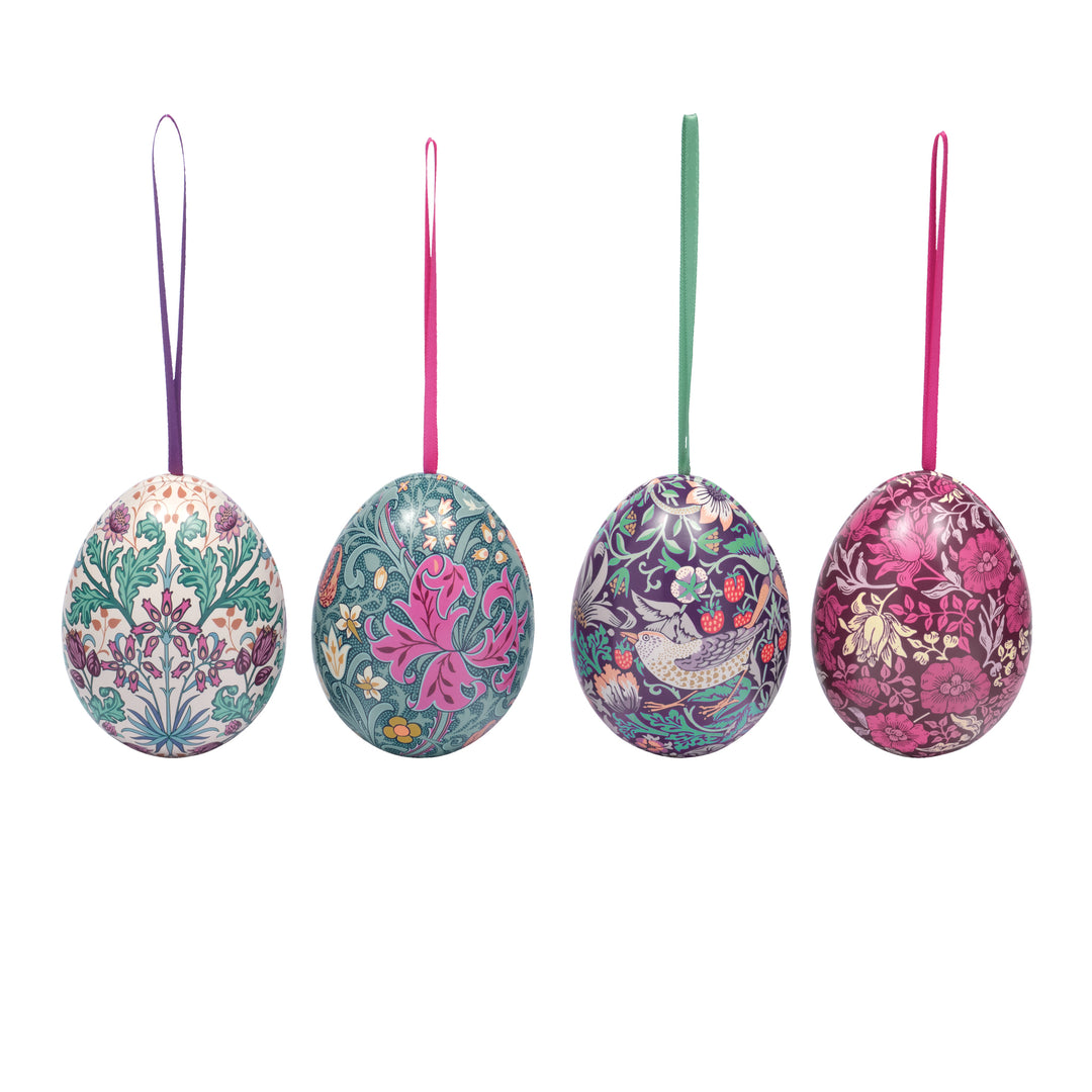 William Morris Arts & Crafts Mini Tin Eggs