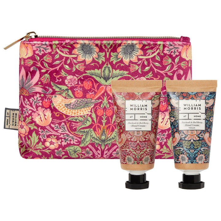 William Morris Strawberry Thief Hand Care Bag