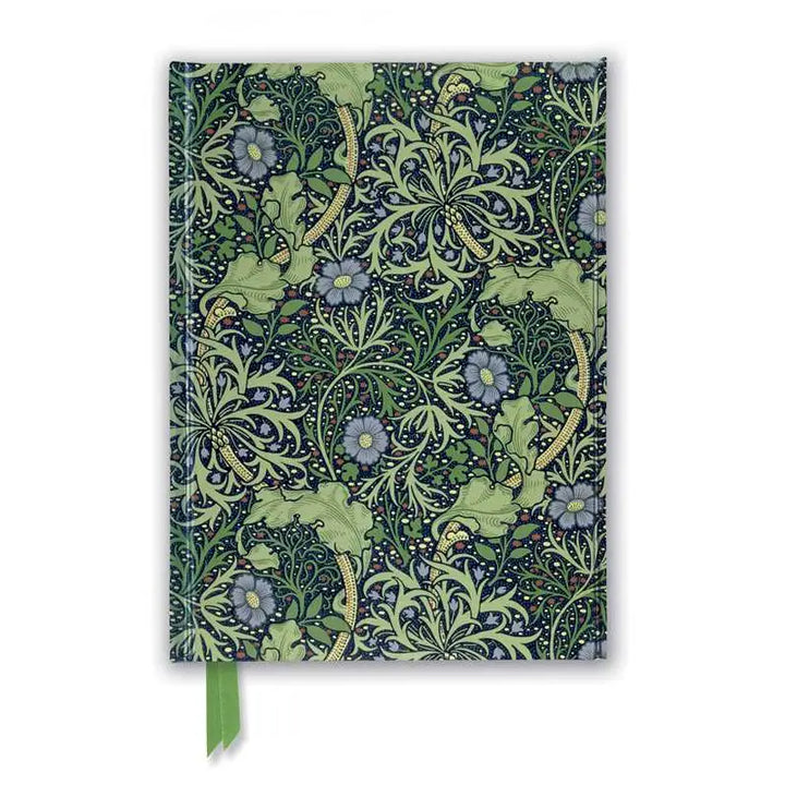 Seaweed Wallpaper Foiled Journal by William Morris