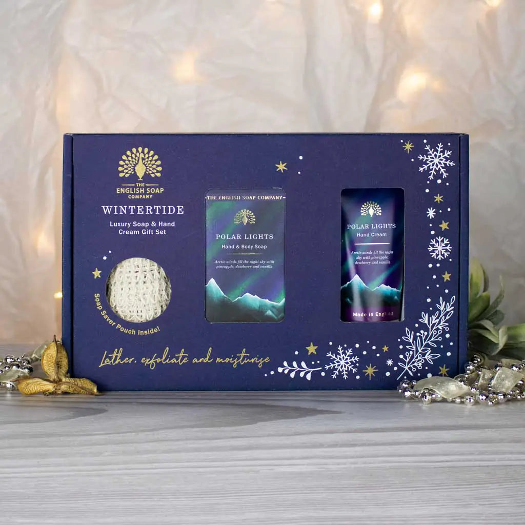Wintertide "Polar Lights" Soap and Hand Cream Gift Set