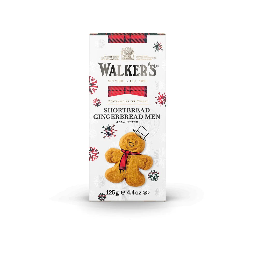 Walkers Shortbread Gingerbread Men 4.4oz