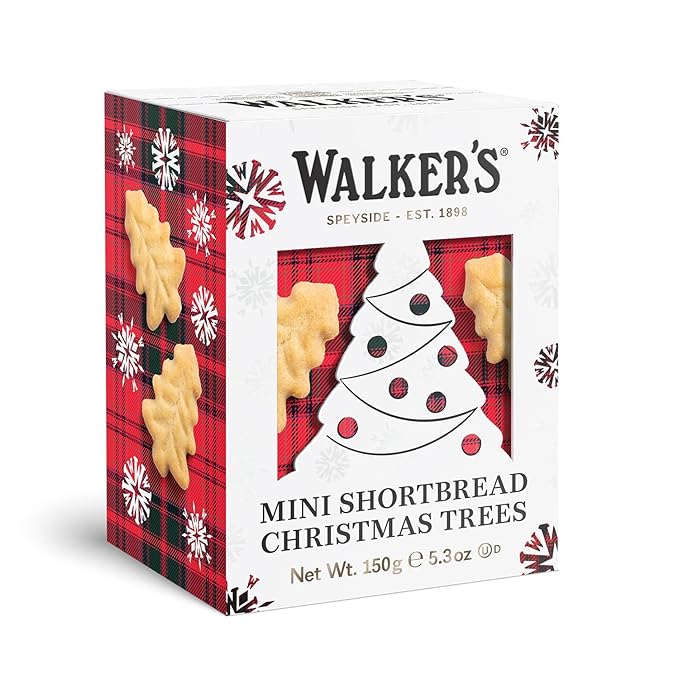 Walkers Mini Christmas Trees Shortbread 5.3oz