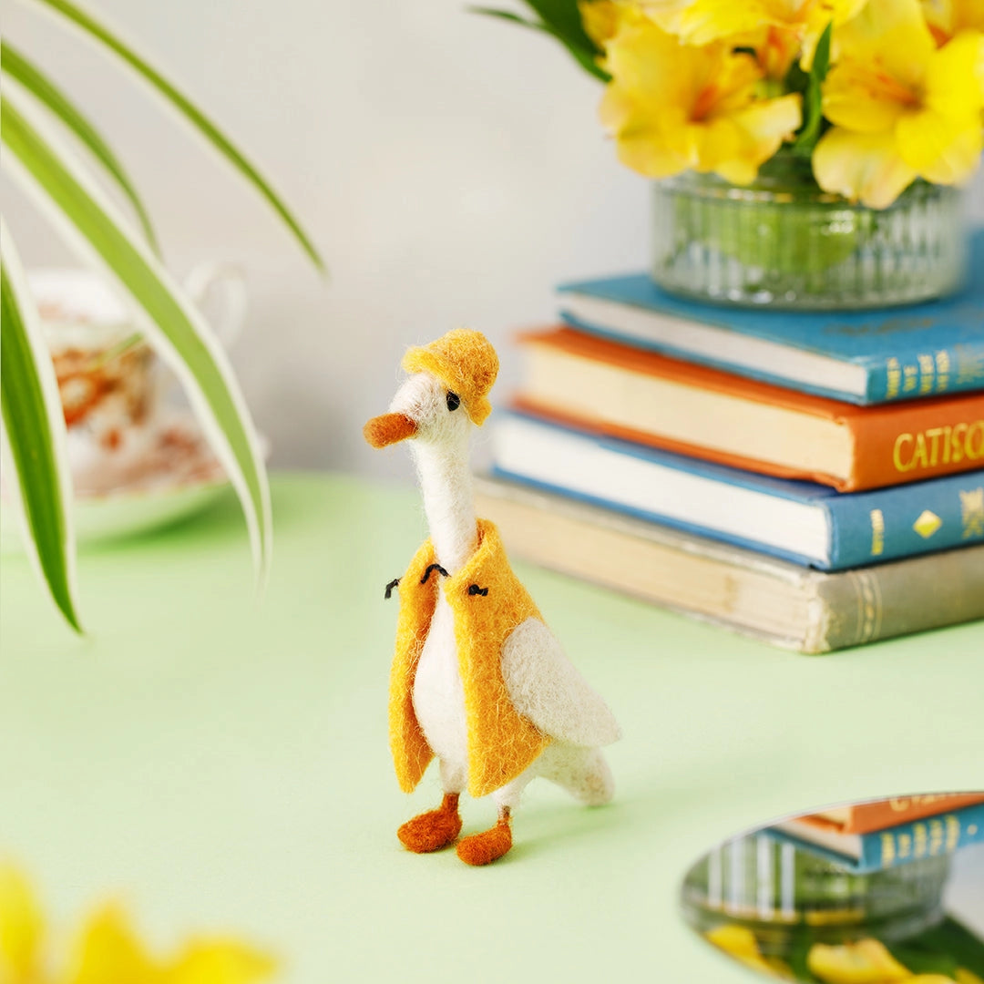 Walter Duck Felt Animal