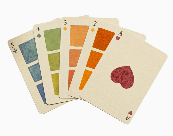 Watercolour Swatches Playing Cards - Set of 2 Decks