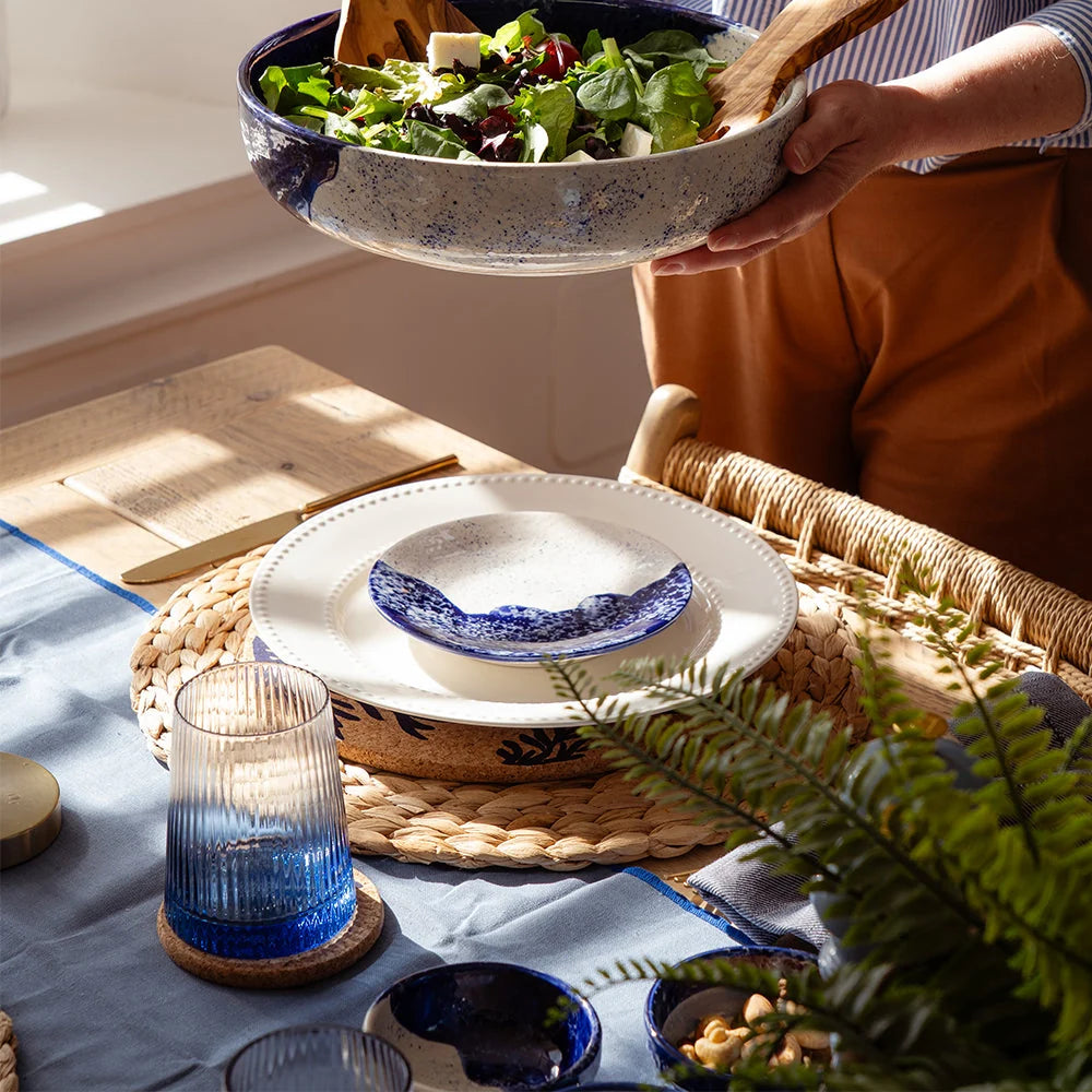 Blue Wave Ceramic Side Plate