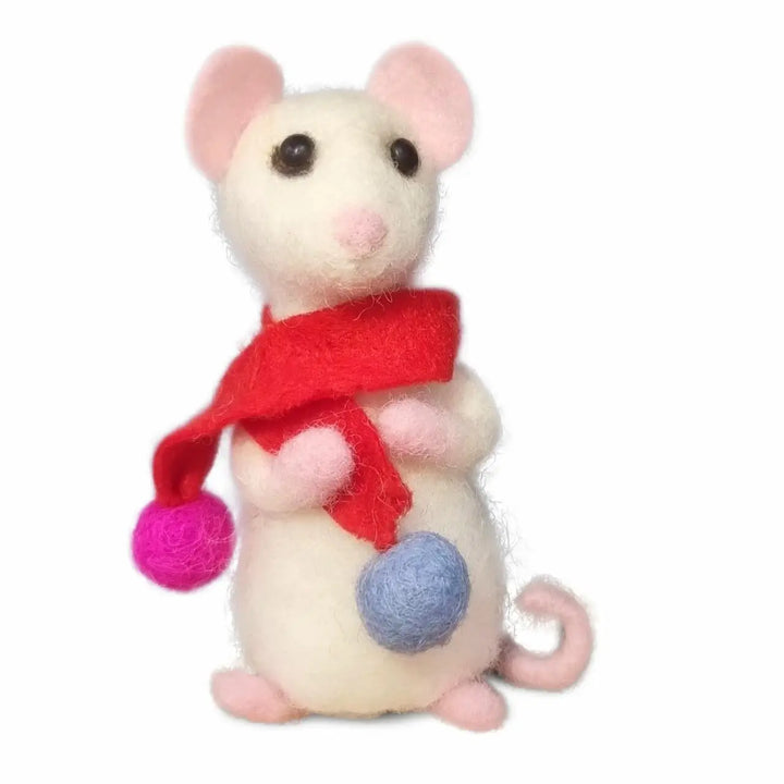 Wee Winter Mouse Needle Felting Kit