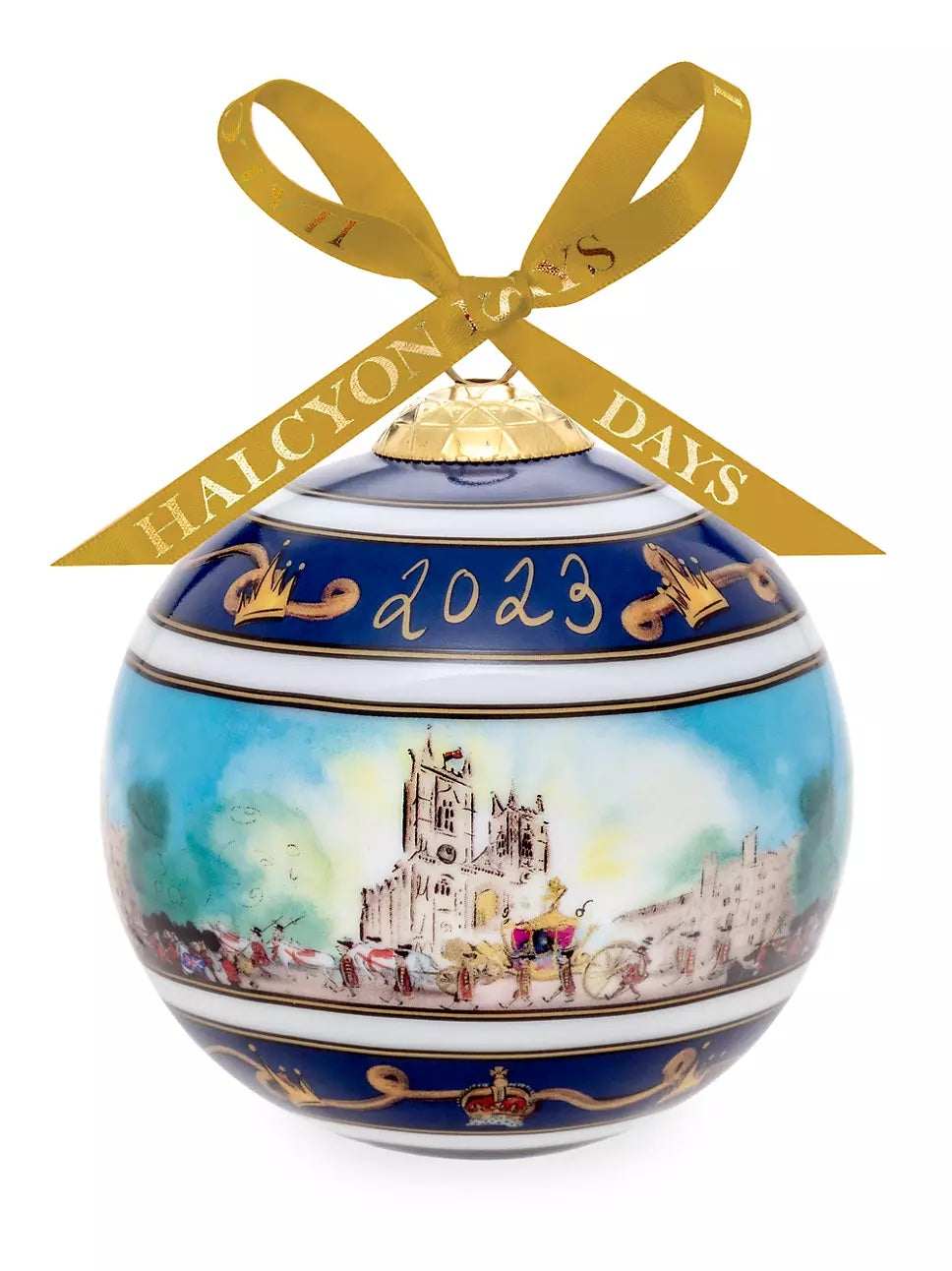 Westminster Abbey Bone China 4" Large Bauble