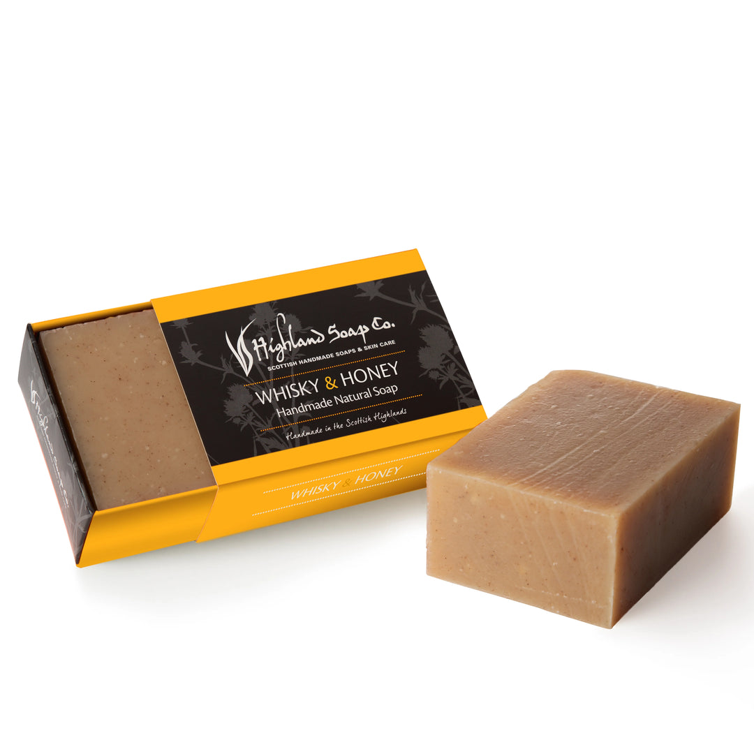 Whisky & Honey Handmade Natural Soap 190g