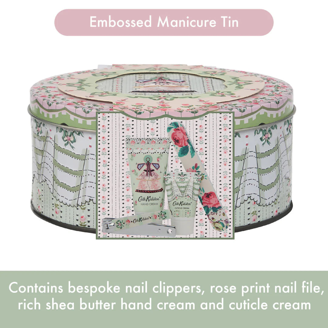 Cath Kidston Wild Flowers Wild Women Manicure Tin Gift Set