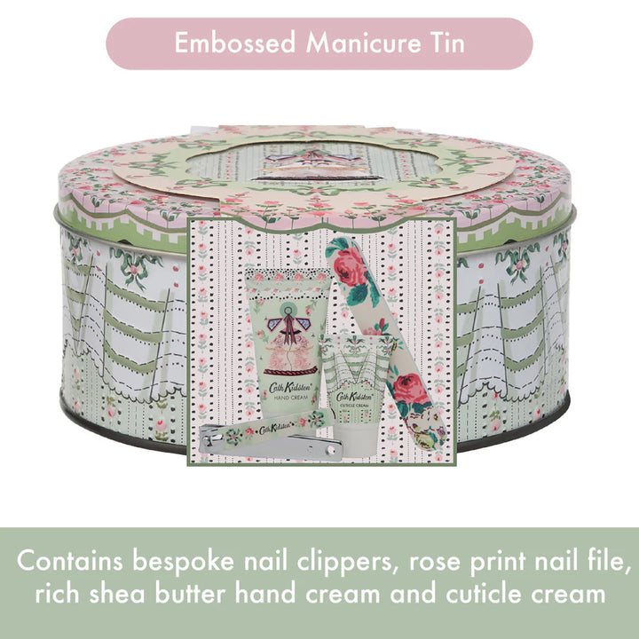 Cath Kidston Wild Flowers Wild Women Manicure Tin Gift Set