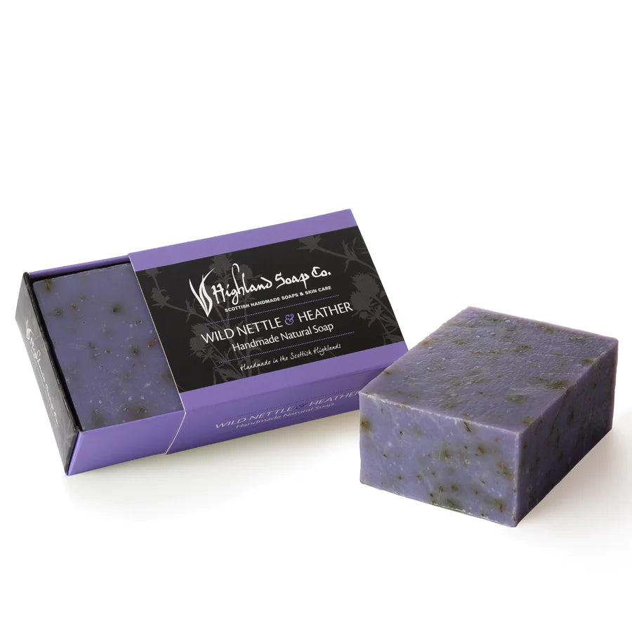 Wild Nettle and Heather Handmade Natural Soap 190g