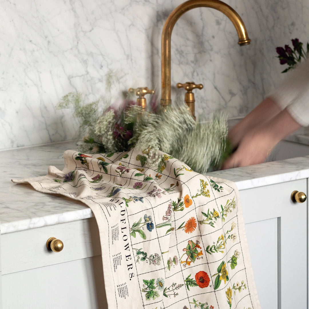Wildflowers Cotton Tea Towel