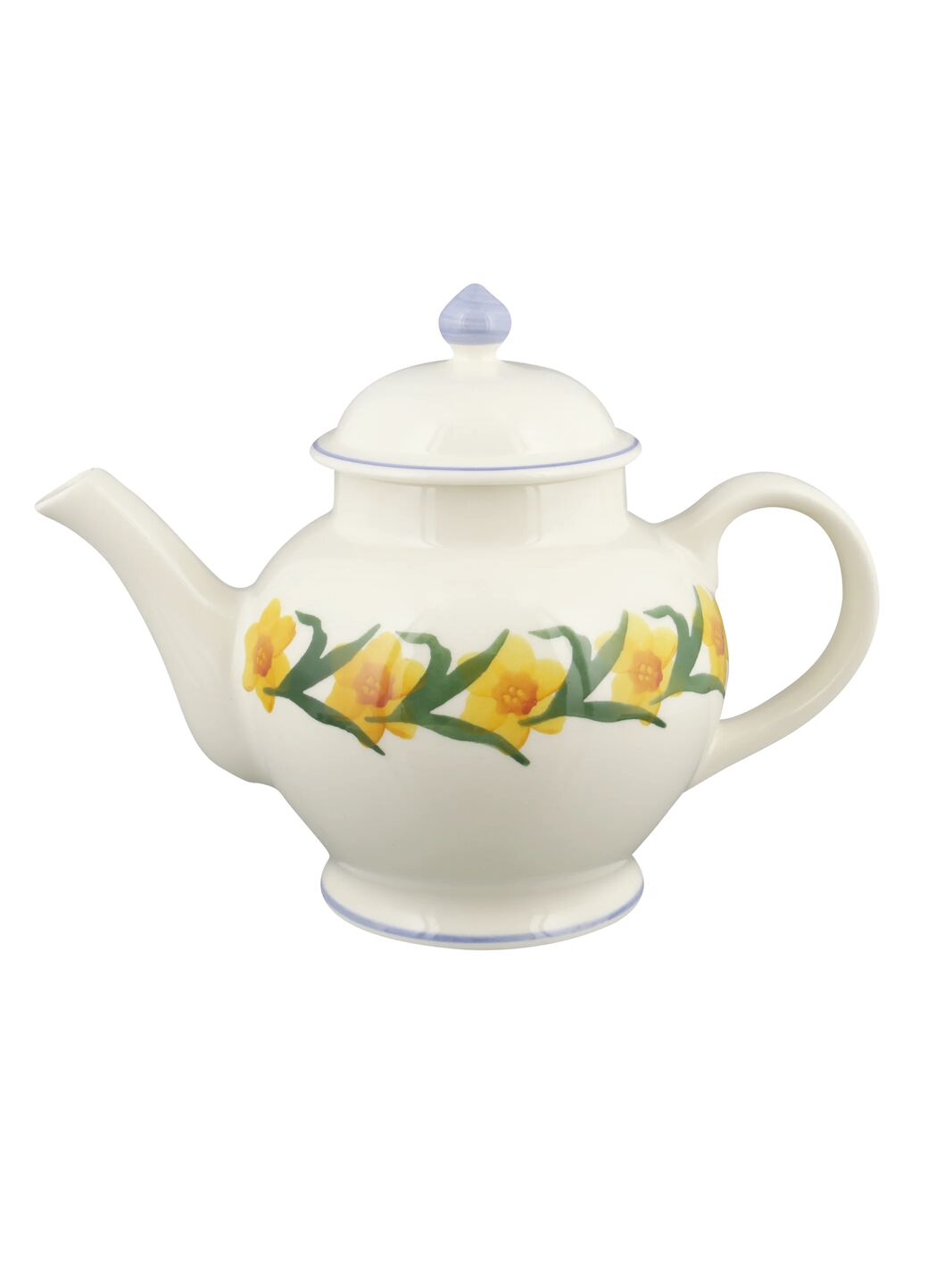 Windblown Daffodils 4 Mug Teapot