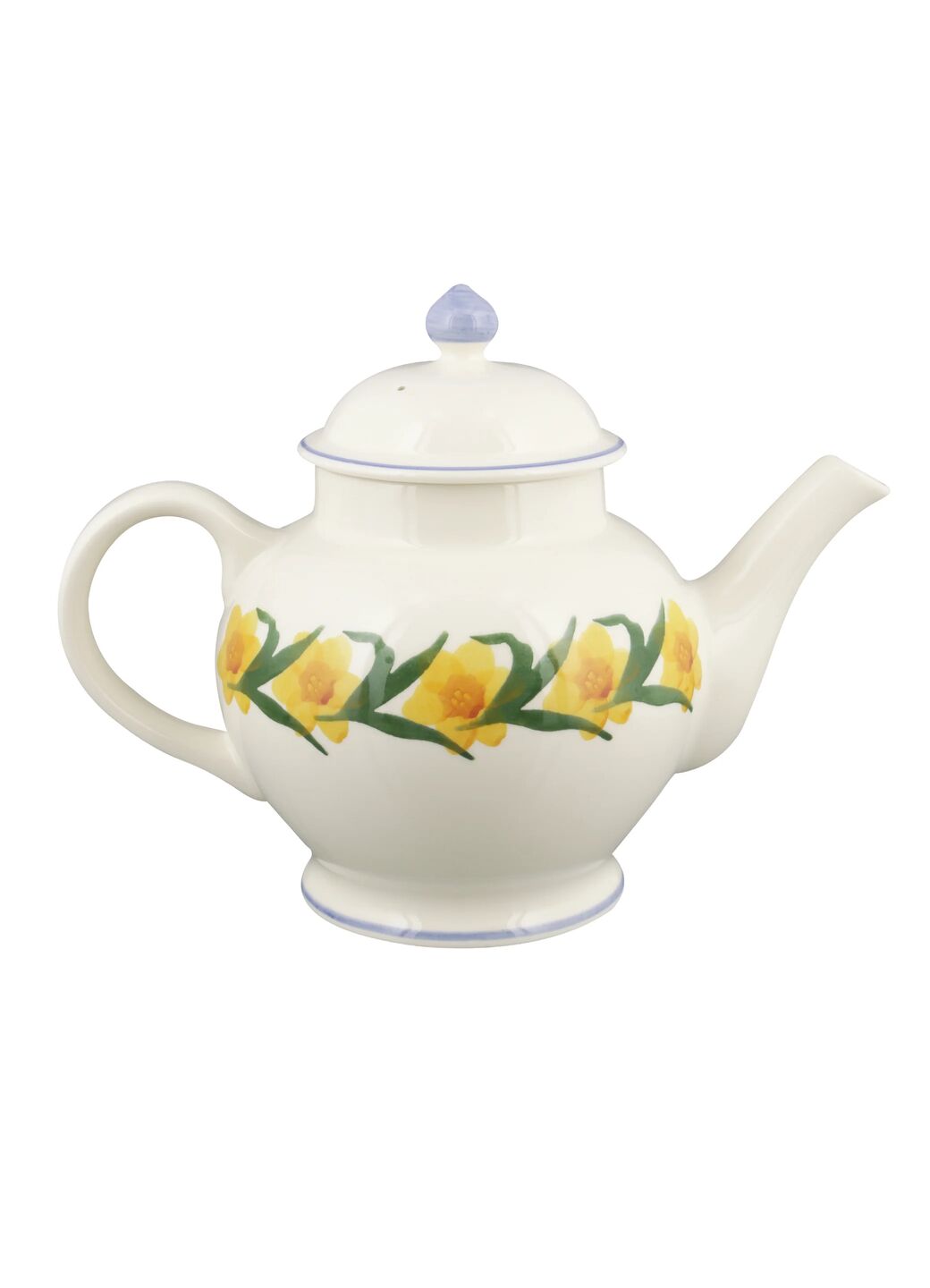 Windblown Daffodils 4 Mug Teapot