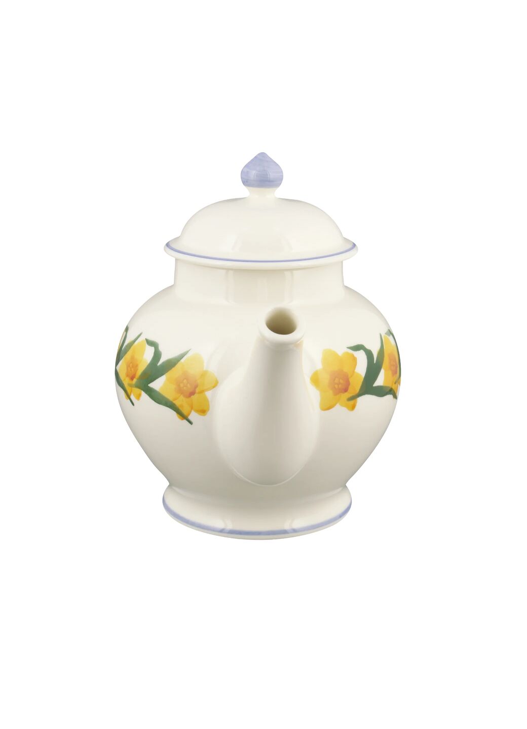 Windblown Daffodils 4 Mug Teapot