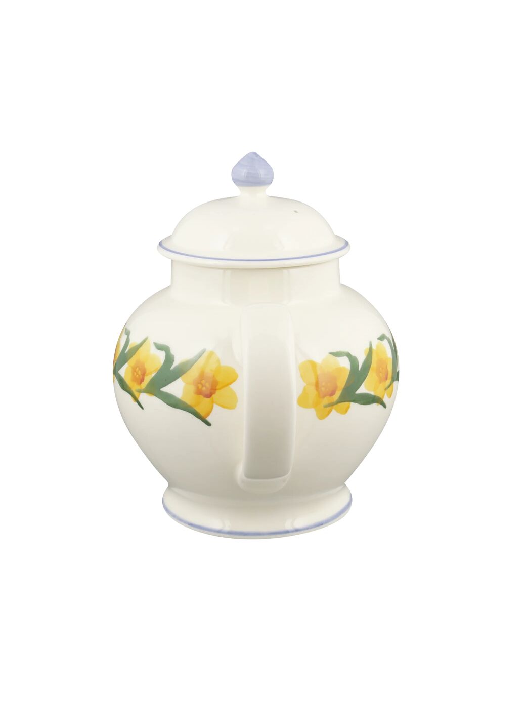 Windblown Daffodils 4 Mug Teapot