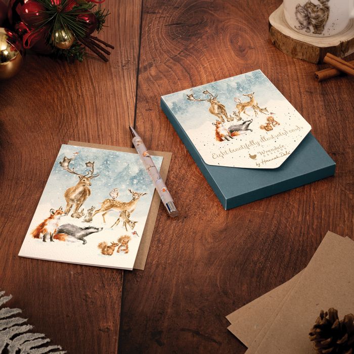 'Winter Wonderland' Woodland Animal Christmas Card Pack