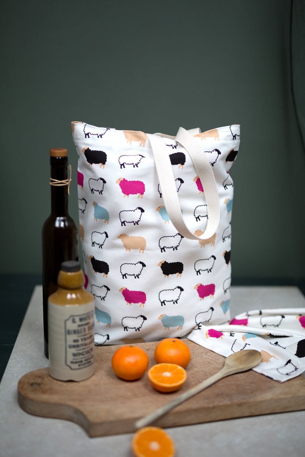 Woolly Ewe - Sheep Tote Bag