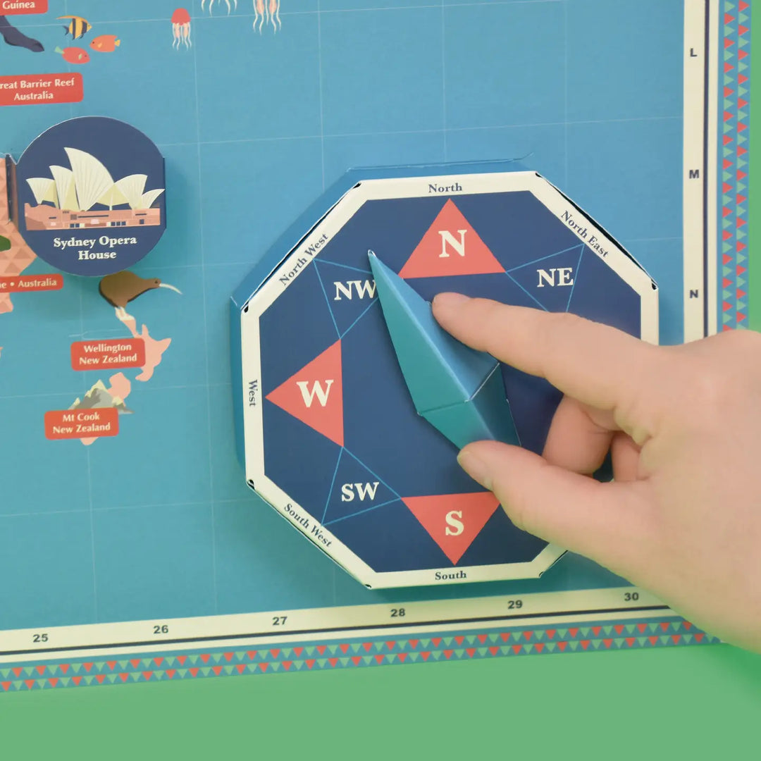 Create Your Own Giant World Map by Clockwork Soldier