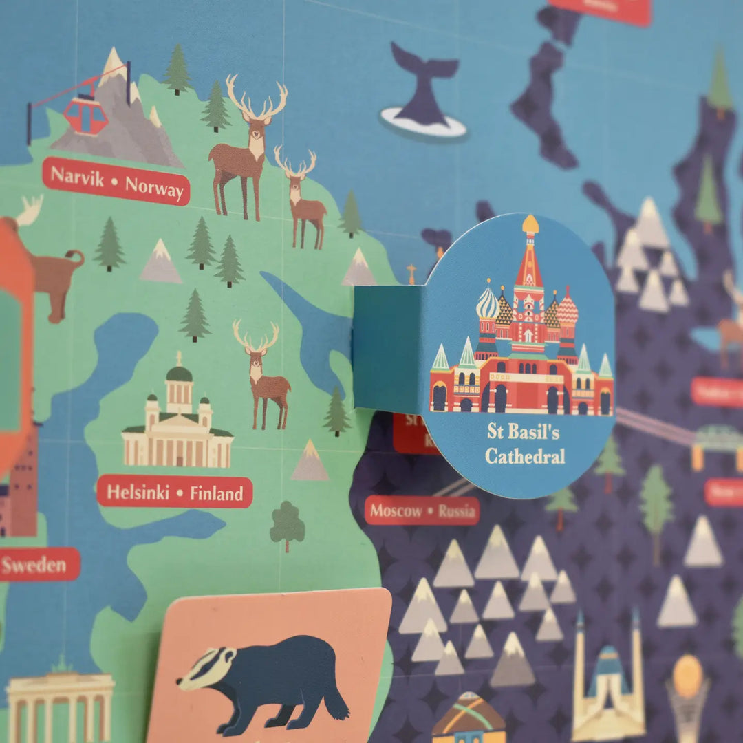 Create Your Own Giant World Map by Clockwork Soldier