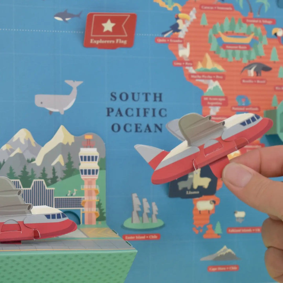 Create Your Own Giant World Map by Clockwork Soldier