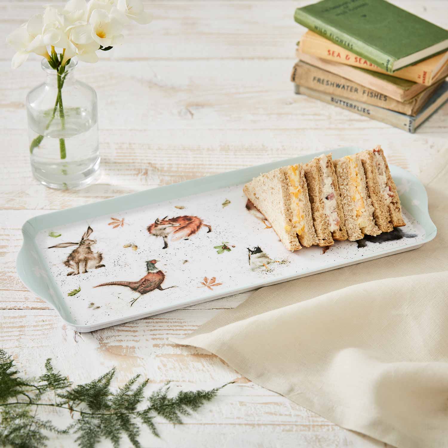 Wrendale Designs Melamine Sandwich Tray The Bee s Knees British Imports
