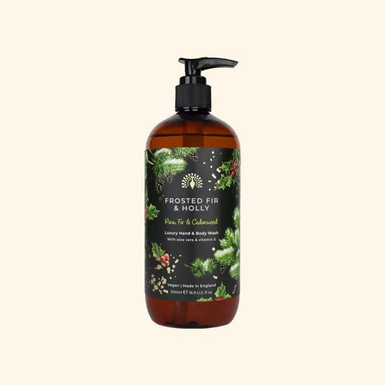 Christmas Tidings Frosted Fir and Holly Hand & Body Wash