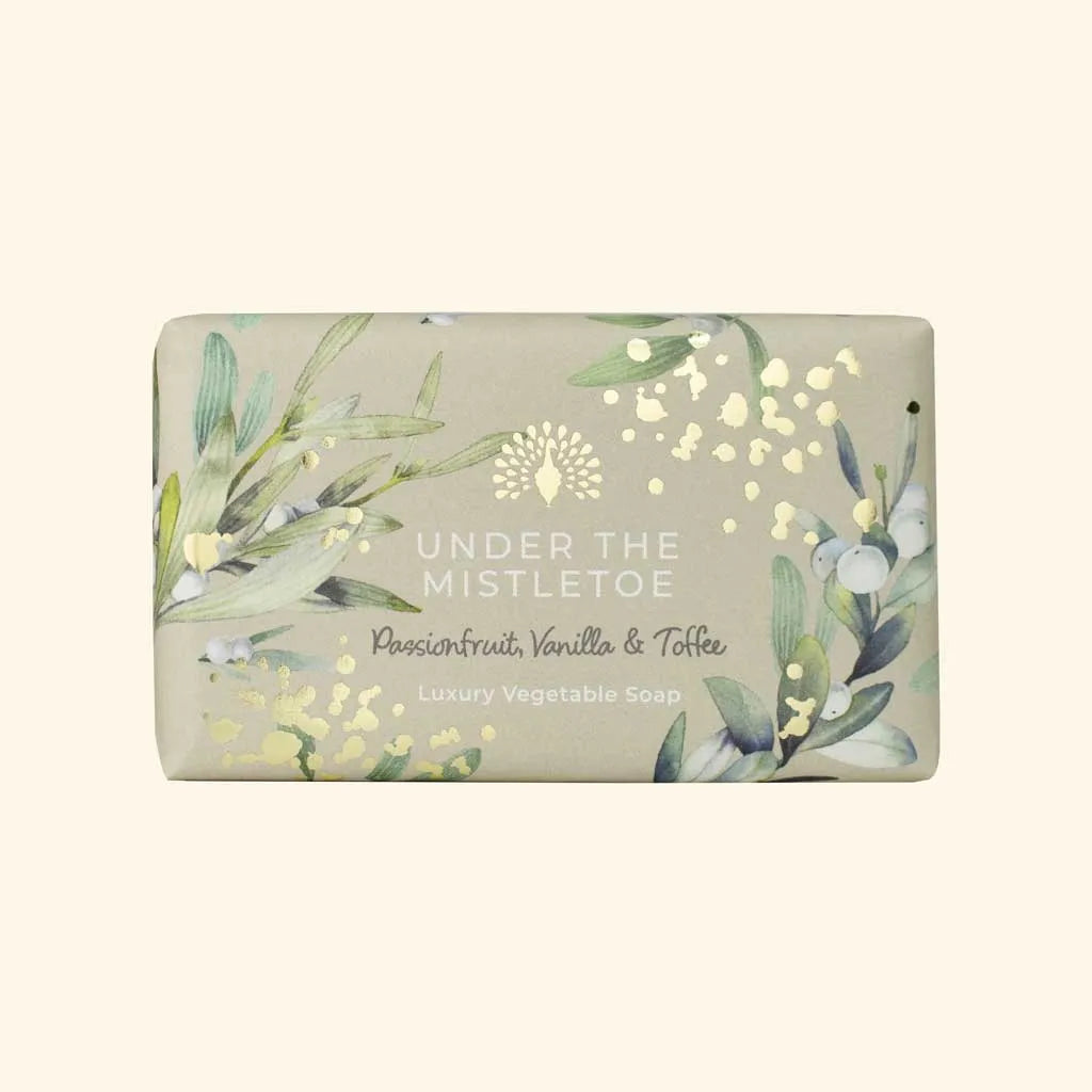 Christmas Tidings Under The Mistletoe Soap - 190g
