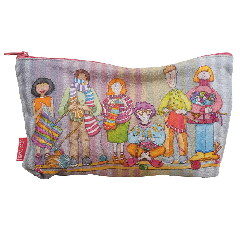 Yarn Club Zipped Pouch