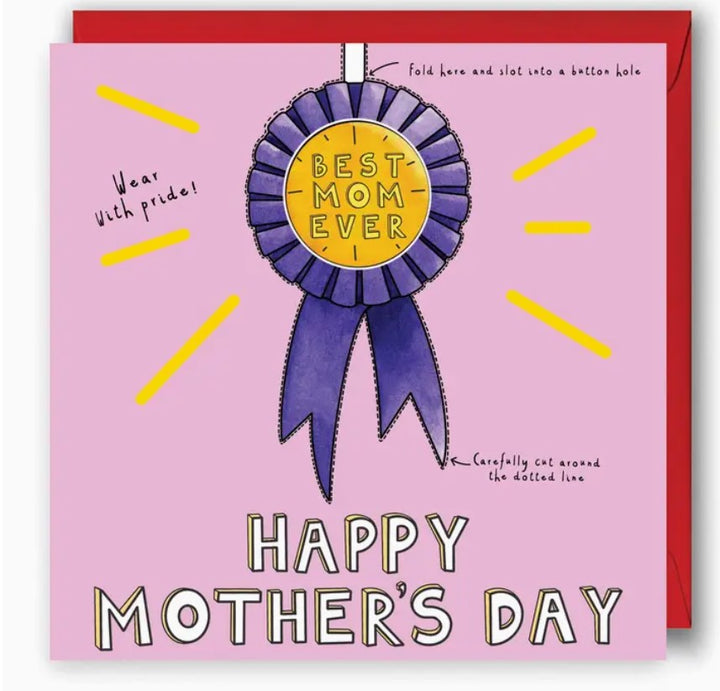 Best Mom Mother's Day Card