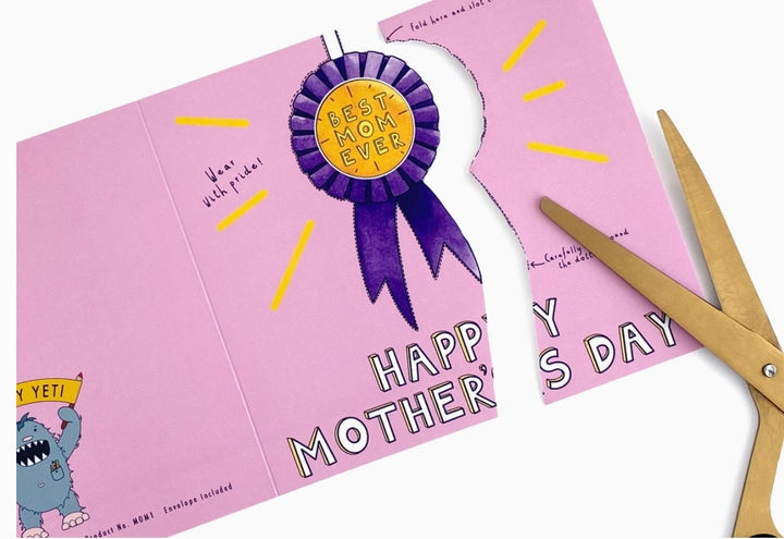 Best Mom Mother's Day Card