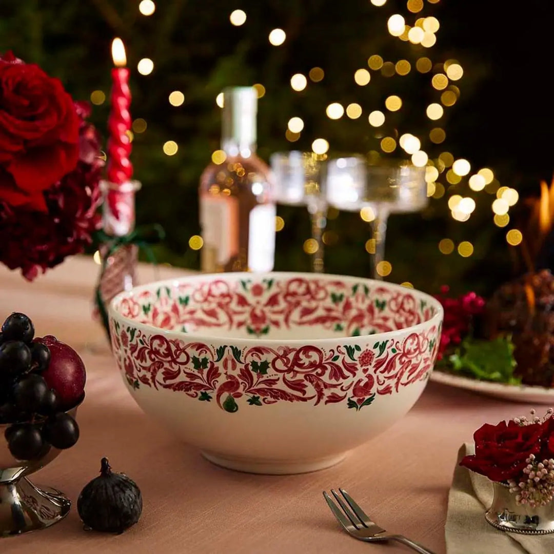 Christmas Tree Yuletide Salad Bowl
