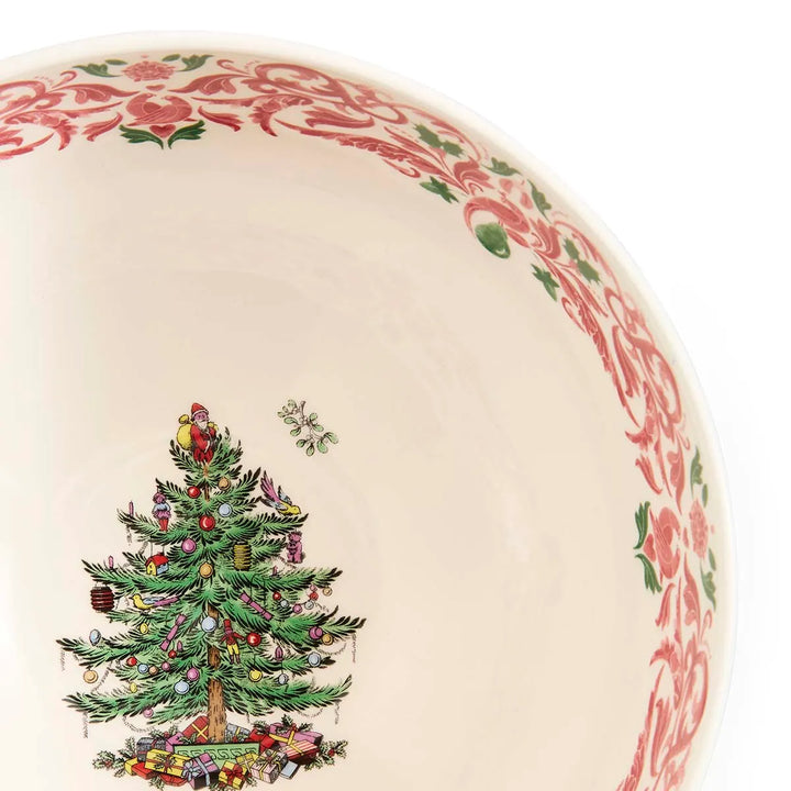 Christmas Tree Yuletide Salad Bowl