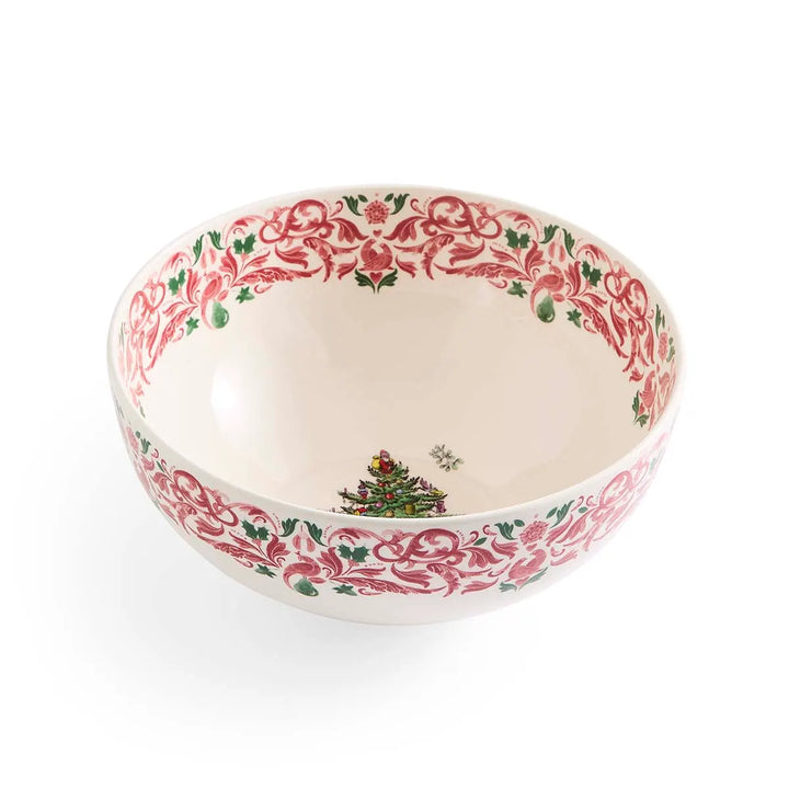 Christmas Tree Yuletide Salad Bowl