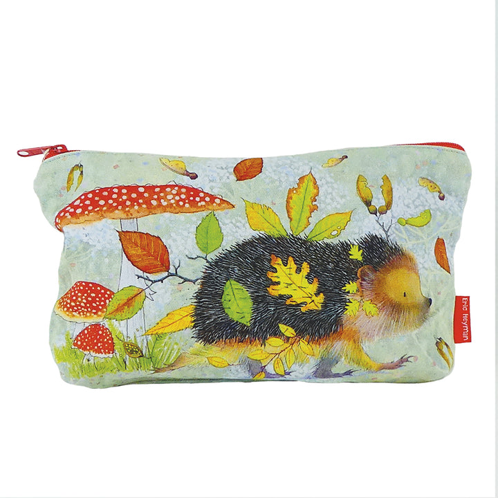 Hedgehog Zipped Pouch