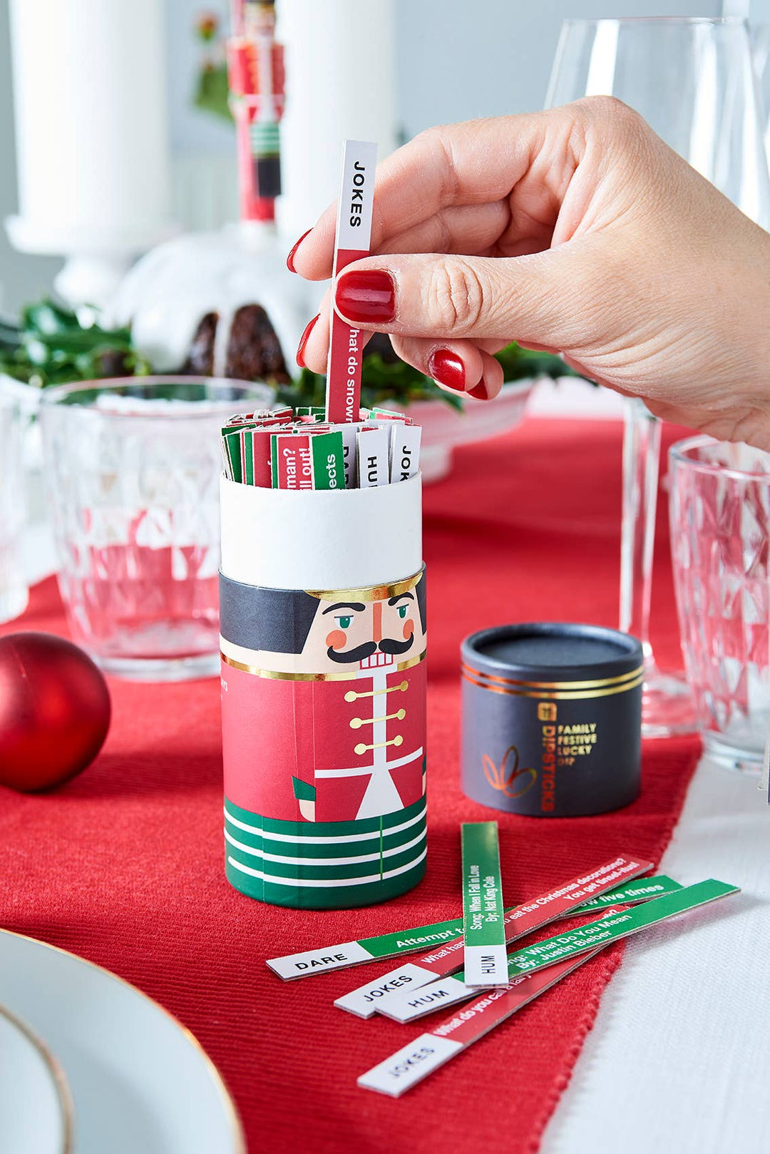 Nutcracker Christmas Dipstick Game